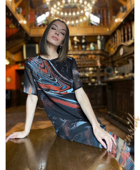 Фотография «Платье из натурального шелка» который можно заказать на сайте Splensilk.ru Платье из натурального шелка