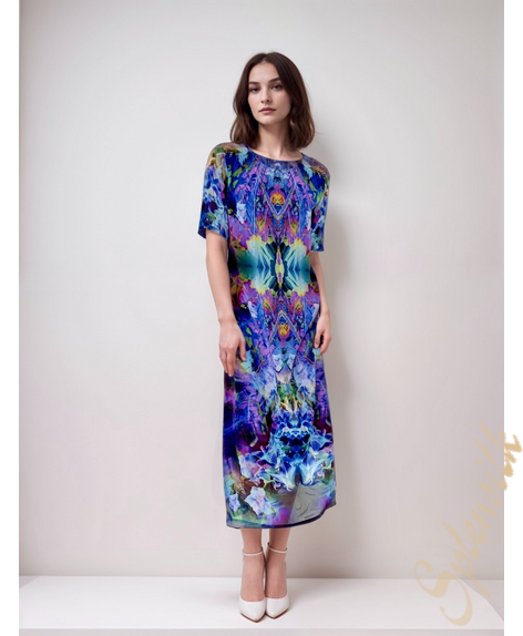 Фотография «Платье из натурального шелка» который можно заказать на сайте Splensilk.ru Платье из натурального шелка