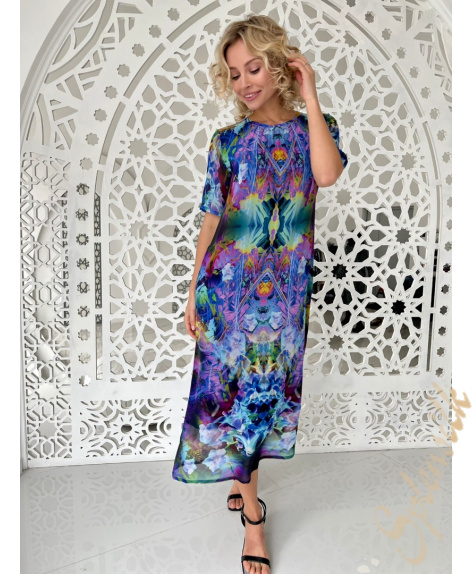 Фотография «Платье из натурального шелка» который можно заказать на сайте Splensilk.ru Платье из натурального шелка