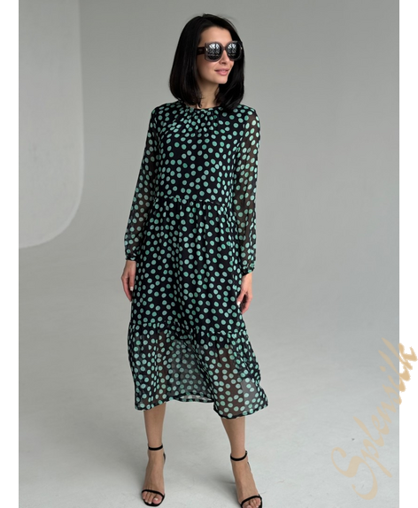 Фотография «Платье из натурального шелка» который можно заказать на сайте Splensilk.ru Платье из натурального шелка